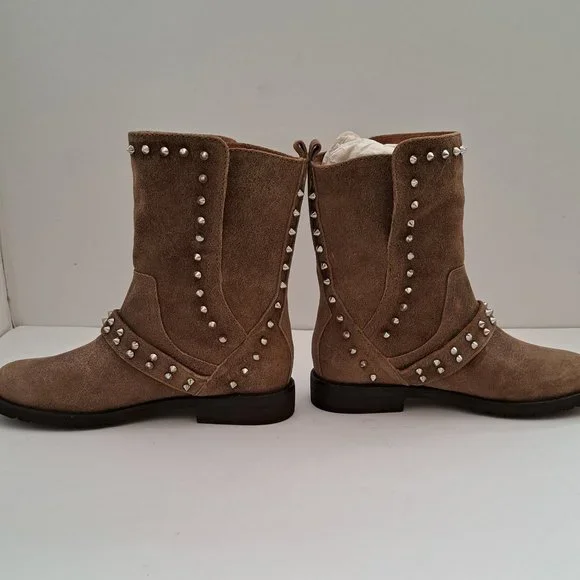 Zara leather boots USA 6.5 EUR 37 - Picture 3 of 8